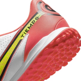 Zapatos de fútbol Nike Tiempo Legend 9 Academy Tf M DA1191-176 multicolor blanco 8