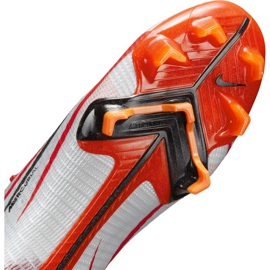 Zapatillas de fútbol Nike Mercurial Superfly 8 Elite CR7 Fg M DB2858-600 blanco rojo naranjas y tintos 5