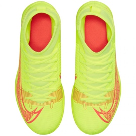 Zapatos de fútbol Nike Mercurial Superfly 8 Club Tf Jr CV0795760 amarillo amarillos 1