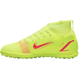 Zapatos de fútbol Nike Mercurial Superfly 8 Club Tf Jr CV0795760 amarillo amarillos 2