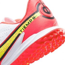 Nike Tiempo Legend 9 Academy Tf Jr DA1328 176 zapatos de fútbol blanco blanco 6