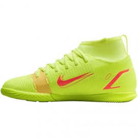 Zapatos de interior Nike Mercurial Superfly 8 Club Ic Jr CV0792-760 amarillo amarillo 2
