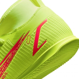 Zapatos de interior Nike Mercurial Superfly 8 Club Ic Jr CV0792-760 amarillo amarillo 5