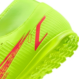 Zapatillas de fútbol Nike Mercurial Superfly 8 Club Tf M CV0955 760 amarillo amarillos 5