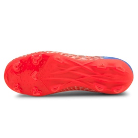 Botas de fútbol Puma Ultra 3.3 Fg / Ag Jr 106529-01 rojo naranjas y tintos 4
