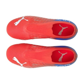 Botas de fútbol Puma Ultra 3.3 Fg / Ag Jr 106529-01 rojo naranjas y tintos 5