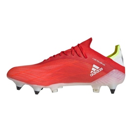 Botas de fútbol adidas X SpeedFlow.1 Sg M FY3355 multicolor naranjas y tintos 1