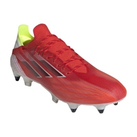 Botas de fútbol adidas X SpeedFlow.1 Sg M FY3355 multicolor naranjas y tintos 6