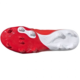 Botas de fútbol adidas Copa Sense.2 Fg M FY6177 rojo naranjas y tintos 3