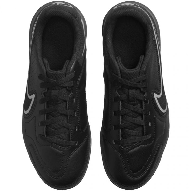 Zapatillas de fútbol Nike Tiempo Legend 9 Club Jr Ic DA1332 004 negro negro 1