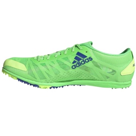 Zapatillas con clavos Adidas Adizero Xcs FZ2481 verde 1