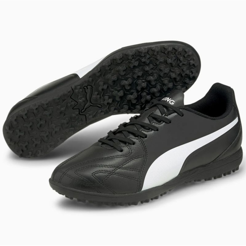 Botas de fútbol Puma King Hero 21 Tt M 106556 01 negro negro 1