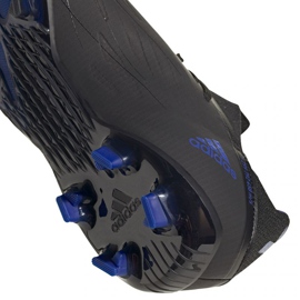 Botas de fútbol adidas X Speedflow.2 Fg M FY3288 negro, negro, morado negro 3