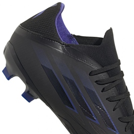 Botas de fútbol adidas X Speedflow.2 Fg M FY3288 negro, negro, morado negro 4