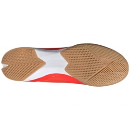 Zapatos de interior adidas X Speedflow.3 In M FY3300 rojo naranjas y tintos 3