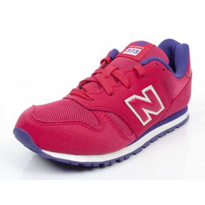 Zapatillas New Balance Jr YC373PY rojo azul marino 2