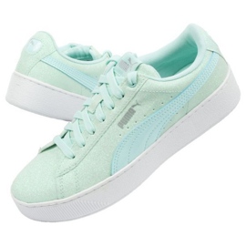 Puma Vikky Plataforma Glitz W 366856 06 verde 1