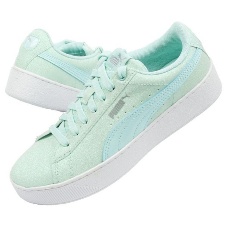 Puma Vikky Plataforma Glitz W 366856 06 verde 1 Puma Vikky Plataforma Glitz W 366856 06 verde 1