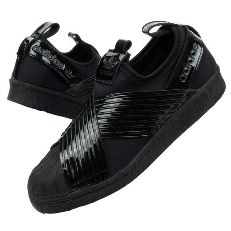 Adidas Superstar Slipon Mujer Bd8055 zapatillas negro 1