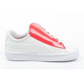 Puma Basket Crush Patent Bebé Jr 369675 01 blanco azul 3