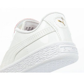 Puma Basket Crush Patent Bebé Jr 369675 01 blanco azul 6