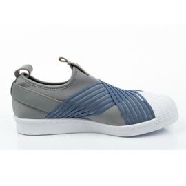Zapatillas Adidas Superstar Slipon Mujer CG6012 azul gris 3