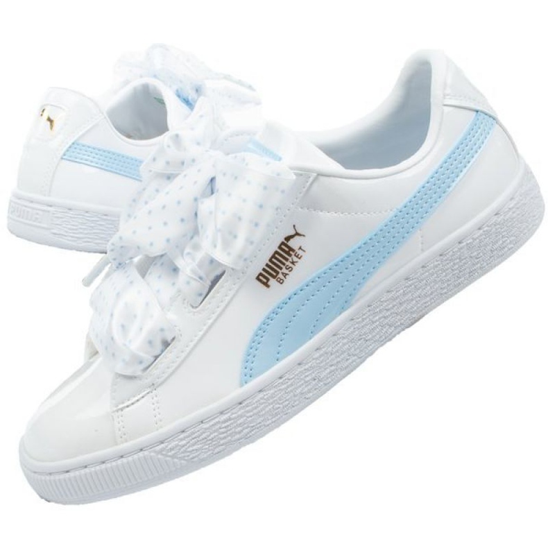 Puma Basket Corazón Estrellas W 367820 01 blanco azul 1