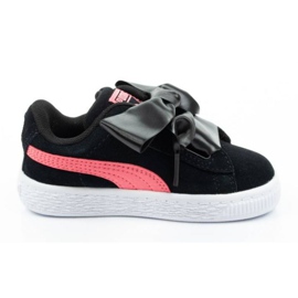 Puma Suede Corazón Joya Jr 370570 02 negro 3