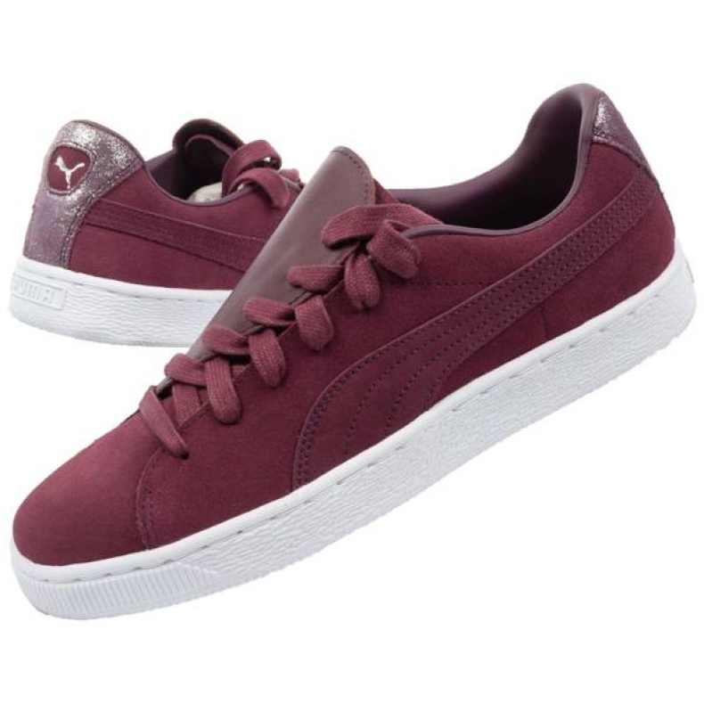 Puma Suede Crush Helado W 370194 02 rojo 1