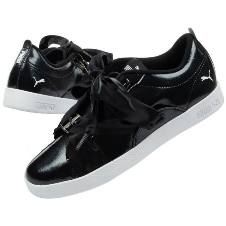 Zapatos Puma Smash Wns Bkl Patent W 369638 02 negro 1