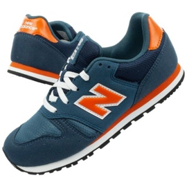 Zapatillas New Balance Jr YC373KN negro azul marino 1