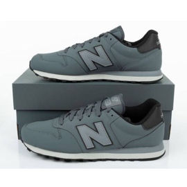 Zapatos New Balance M GM500LB1 negro gris 9