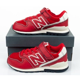 Zapatillas New Balance Jr YV996BA rojo 9