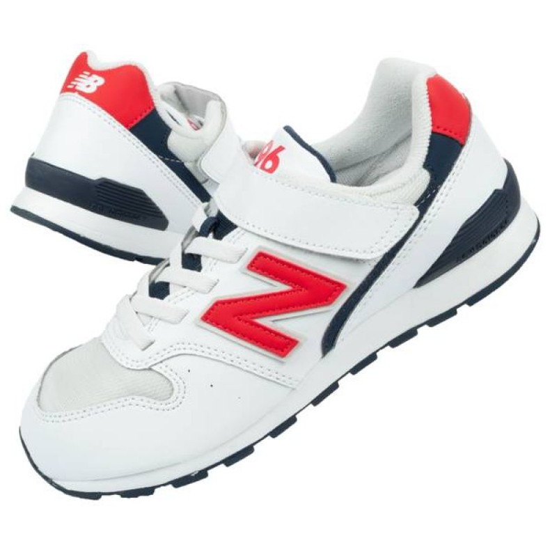 Zapatillas New Balance Jr YV996DO blanco azul marino 1