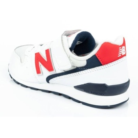 Zapatillas New Balance Jr YV996DO blanco azul marino 4