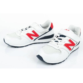 Zapatillas New Balance Jr YV996DO blanco azul marino 7