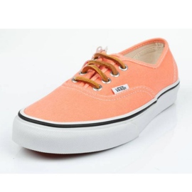 Vans Authentic 0VOEAQH Zapatos negro naranja 2
