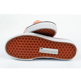 Vans Authentic 0VOEAQH Zapatos negro naranja 8
