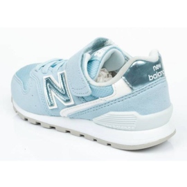 Zapatillas New Balance Jr.YV996PLU blanco azul 4