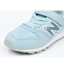 Zapatillas New Balance Jr.YV996PLU blanco azul 5