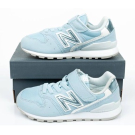 Zapatillas New Balance Jr.YV996PLU blanco azul 9
