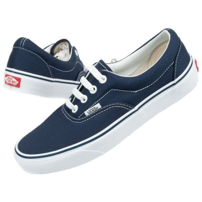 Zapatillas Vans Era 0EWZNVY blanco azul marino 1