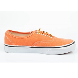 Vans Auténtico 0VOEC9D Zapatos blanco naranja 3