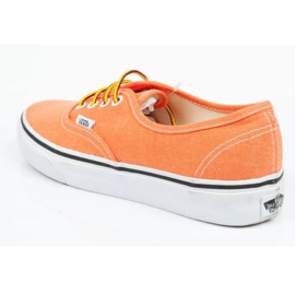 Vans Auténtico 0VOEC9D Zapatos blanco naranja 4