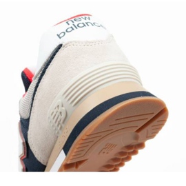 New Balance M Ml574Skb beige blanco rojo azul marino 6