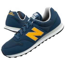 Zapatos New Balance M GM500VC1 azul marino amarillo 1