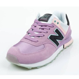 Zapatillas New Balance WL574SAW violeta 2
