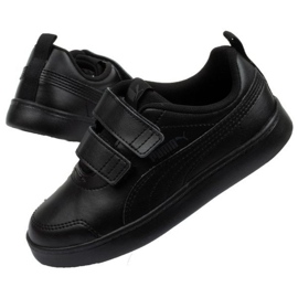 Puma Courtflex Infants Jr 371544 06 negro 1