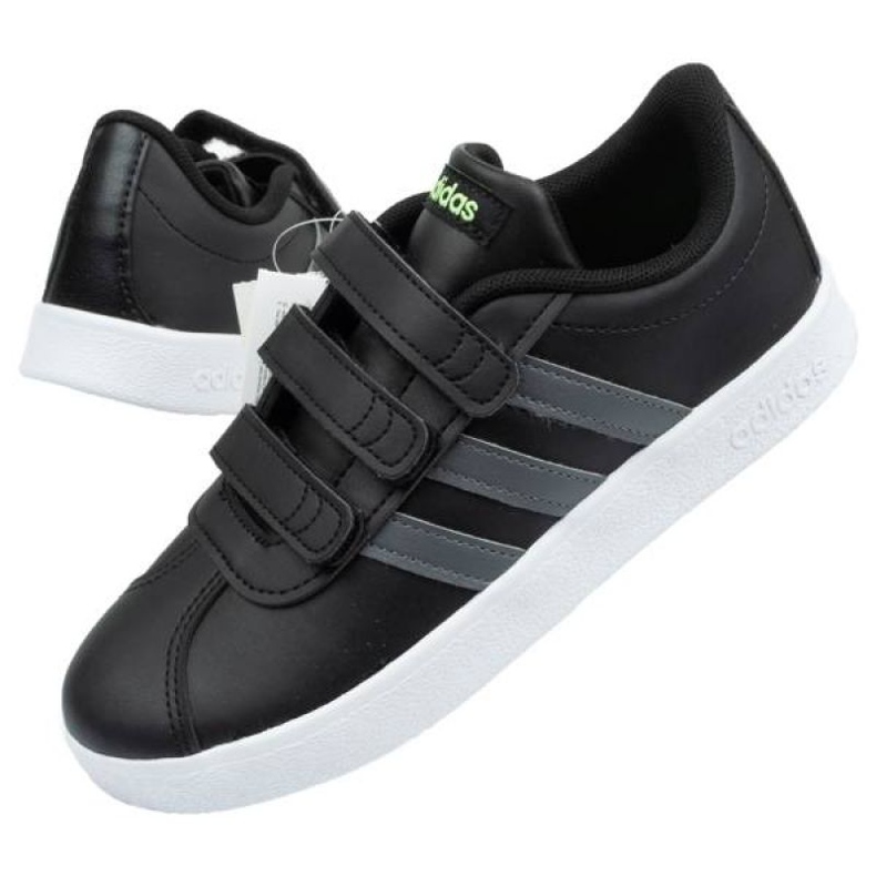 Zapatillas Adidas Vl Court Jr F36387 negro azul 1
