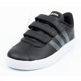 Zapatillas Adidas Vl Court Jr F36387 negro azul 2